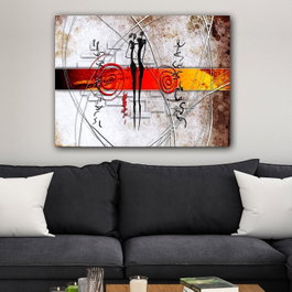 Wallity Lienzo Decorativo Multicolor 70 x 100 cm